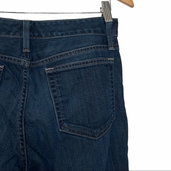 Eddie Bauer Natural Fit Bootcut Specially Dyed Mid Rise Creased Blue Den… - Picture 9 of 15